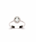 Anello Mini-Kate Oro con Acquamarina Naturale e Diamanti Naturali - immagine 4