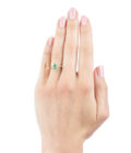 Anello Kate Oro con Smeraldo Naturale e Diamanti Naturali - immagine 2