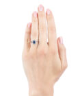 Anello Kate Oro con Zaffiro Naturale e Diamanti Naturali - immagine 2