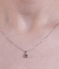 Collana Oro con Acquamarina naturale - immagine 2