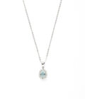 Collana Mini-Kate Acquamarina e Diamanti naturali.