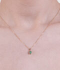 Collana in Oro con Smeraldo - immagine 2